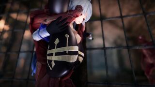 Ganyu Chan pounded by skinless sausage robot 3d anime nsfw ntr cosplay parody skyrim