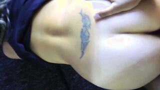 Huge ass milf with perky natural boobs gets a Hot