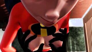 Helen Parr futa plowed daughter booty