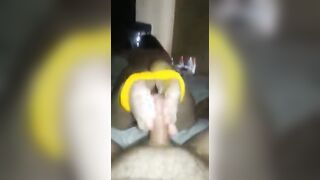 First try at a feet job - PART one