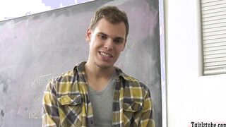 Busty TS Nadia Love ass fucked by student