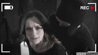 Girl is DPed to ask stepdad for a ransom