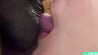 Internet wife gets first BBC sex date