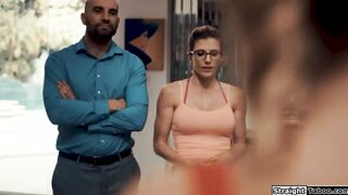 Coach shares a cheerleader with husband