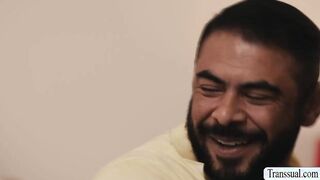 Fat stepdad pounds his TS stepdaughter