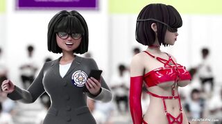 3D Hentai Gym Competition Sex Positions