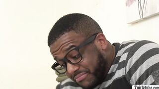 Fat stepdad bareback fucks his sad shemale stepdaughter