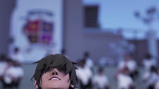 3D Hentai Bukkake Showdown Competition