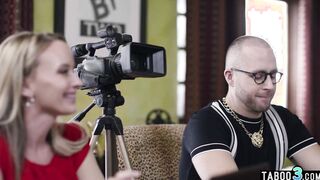 Latino fucking the director and a MILF