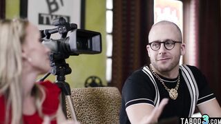 Latino fucking the director and a MILF