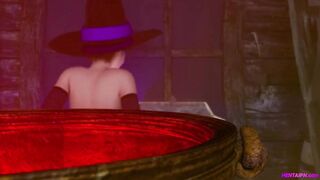 FUTA Witches Play Pranks and Have Sex - 3D Animation