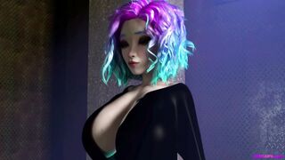 Teen dickgirl loses virginity - 3D Sex