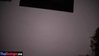 Curvy latina slut riding big white cock