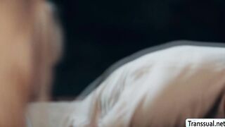 Tgirl stepmom barebacked by hot stepson