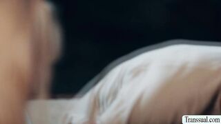 Tgirl stepmom barebacked by Sexy stepson