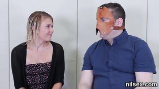 Sexsual hot is taken inside asshole nuthouse for awkward therapy