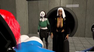 X-Guys FETISH Rogue Futa Mystique and Futa Storm (point of view)
