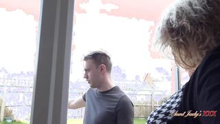 AuntJudysXXX - Big Titted BBW Stepmom Camilla catches her Stepson being