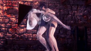 Pyramid Bj Woman gets Plowed Rough | Silent Hill Cartoon