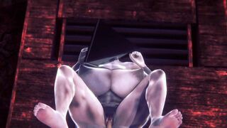 Pyramid Bj Woman gets Plowed Rough | Silent Hill Cartoon