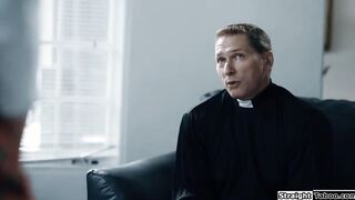 StraightTaboo.com - Priest anal fucks a dark hair school schoolgirl