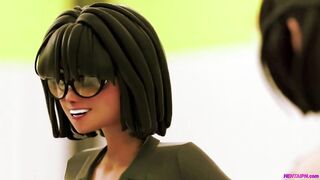 Deepthroat Gym Class 3D Hentai (ENG Dub)