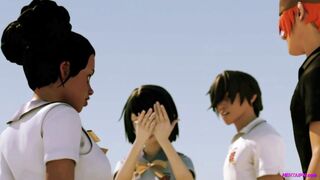 Schoolgirls Waiting for Cock - 3D Hentai