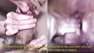 please compare the sexual characteristics of my ex-girlfriend and my wife.