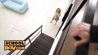 point of view - College Girl Geisha is getting tutored inside rough sex