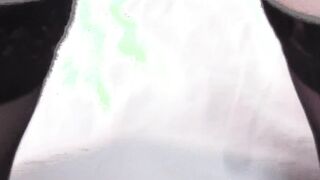 cougar has become doggy style, GF licks cunt, booty. Twat cougar