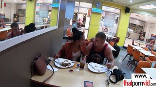 European guy fucked his amateur Thai GF