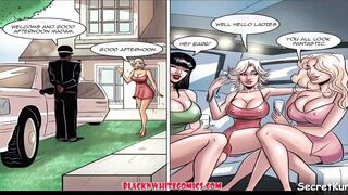 Housewives' of Beaverton pt. one - Rich Married White Woman Gangbanged by Huge Penis African Guys - Fem Dom