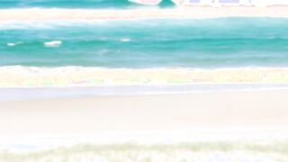 SecretCrush - Outdoors Beach Pervert Oils Me Up And Fucks My Holes