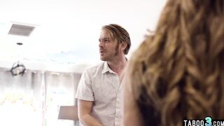 Small titted wife cant control herself