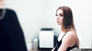 StraightTaboo.com - Blonde teenagers is finger fucked by stepmoms boss