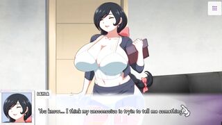 Waifu Hub [PornPlay Parody Cartoon game] Rosalina couch casting - Part1 Rosalina wear a slutty bikini stars for our pornstar interview