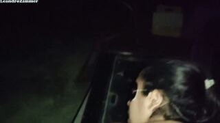 I have sex into the park with my gf and her friend, we record everything, her friend swallows all the cum / Part one / LeandroZimmer / Chiquicandy / AbneyZimmer