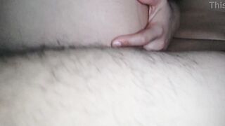 I hope your bf doesn't wake up and view me fucking his whore mistress