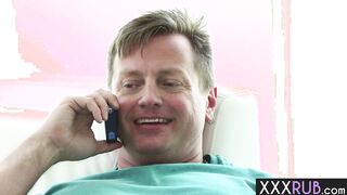 His biggest desire is hot busty MILF