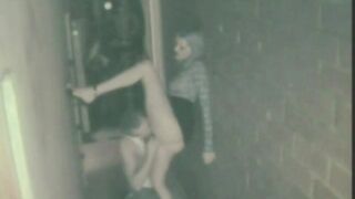 Lovers Licking and Fucking Snatch at Back House Caught on camera