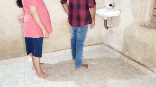 Sister-inside-law quenched the thirst of her twat with a young plumber! XXX Plumber Sex into Hindi voice