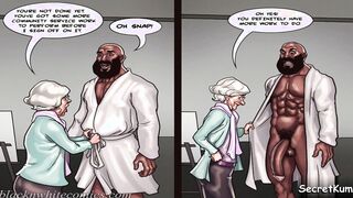 Art Class season #1 ep. #5 - Older Lady wants Huge african Penis too Grandma Intense Deeply
