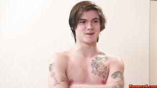 Stepmom Crystal Rush complains about her stepson always taking a shower inside her toilet but Tyler knew that her stepmom some anal fucking.