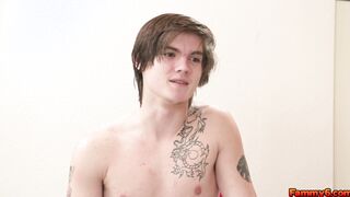 Stepmom Crystal Rush complains about her stepson always taking a shower inside her toilet but Tyler knew that her stepmom some anal fucking.