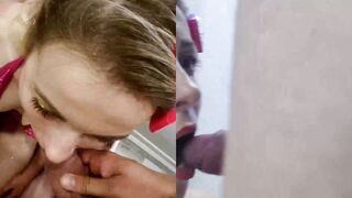 Cougar doll first time facial (sloppy and vulgar)- Hardcore for a stepmom doll - Roleplay with a gf - VIEW FULL INSIDE RED VIDEOS
