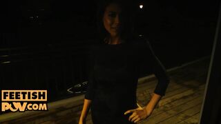 point of view - Desperate cougar Lea Lexxis wants your penis into her vagina