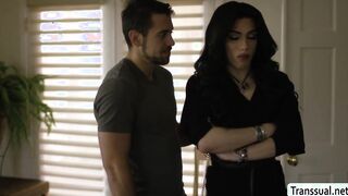 Slim Trans barebacked by ex boyfriend