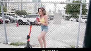 Hey! Rides my big black cock not this f*cking roller! - Vivianne DeSilva