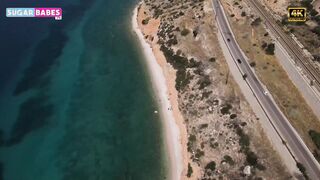 SugarBabesTV - Beach Sex Couple Part one