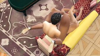 Part two - punjab Saree widow aunty Shweta - Wicked Whims